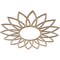 Ekena Millwork Daisy Wood Fretwork Pierced Ceiling Medallion, Red Oak, 28"OD x 9 3/4"ID x 3/8"T CMWP28X28X0375DARO - alternate 4